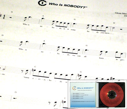Who is NOBODY? - CD and Music Sheets